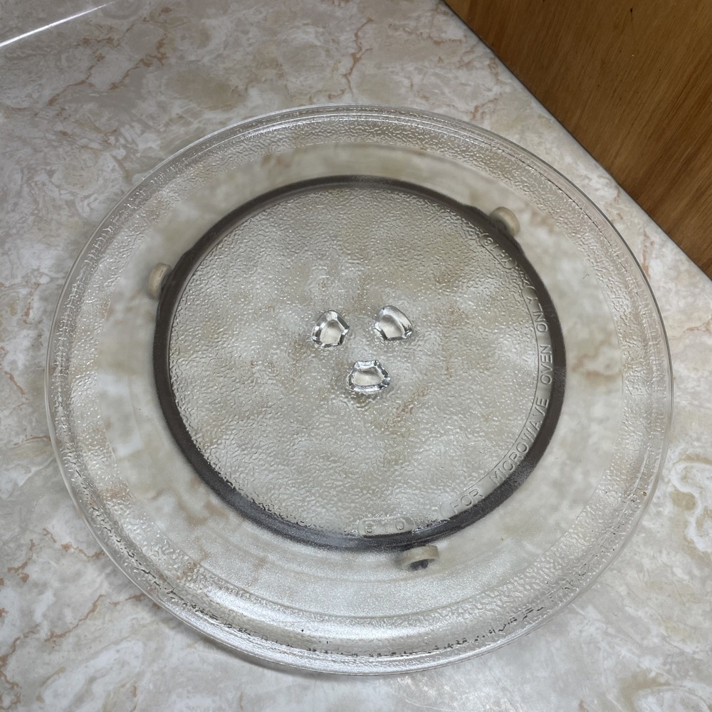 Microwave Oven Replacement Glass and Turntable Plate Tray - Round 10"